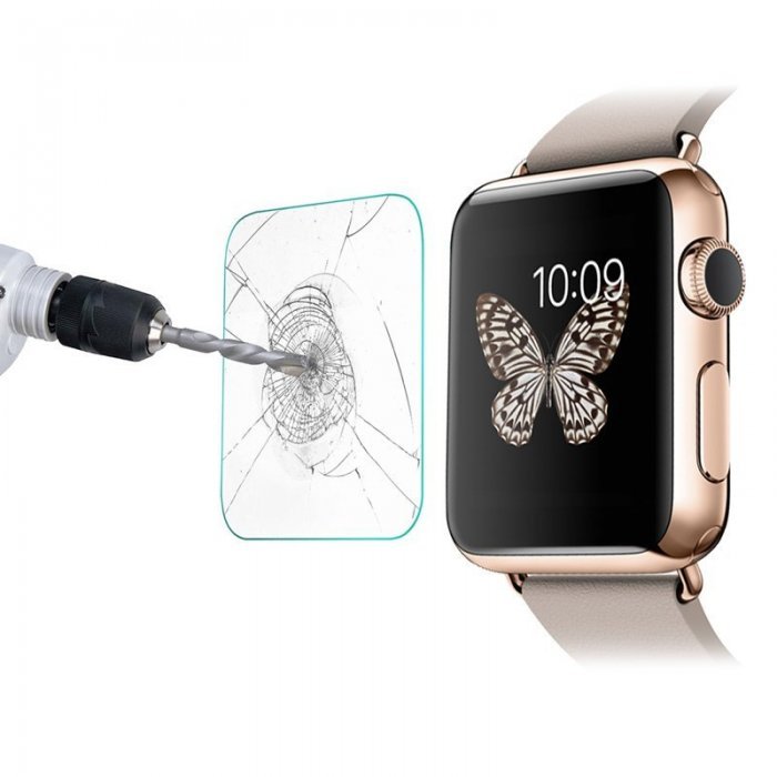 Защитное стекло для Apple Watch 42мм - глянцевое Защитное стекло для Apple Watch 42мм - глянцевое