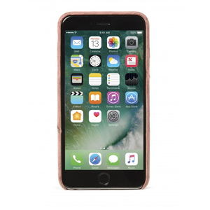 Кожаный чехол Decoded Back Cover розовый для iPhone 8 Plus/7 Plus