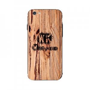 Чохол із малюнком WK Wood Grain коричневий для iPhone 6/6S