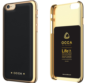 Чехол-накладка для Apple iPhone 6/6S - OCCA Absolute черный Чехол-накладка для Apple iPhone 6/6S - OCCA Absolute черный