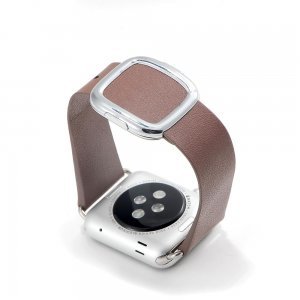 Ремінець Coteetci W5 Nobleman коричневий для Apple Watch 42/44/45/49 мм