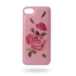 Кожаный чехол Polo Hawaii розовый для iPhone 8/7/6/6S/SE 2020