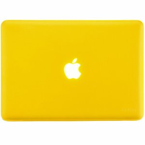 Чохол-накладка Apple MacBook Air 13" - Kuzy Rubberized Hard Case жовтий