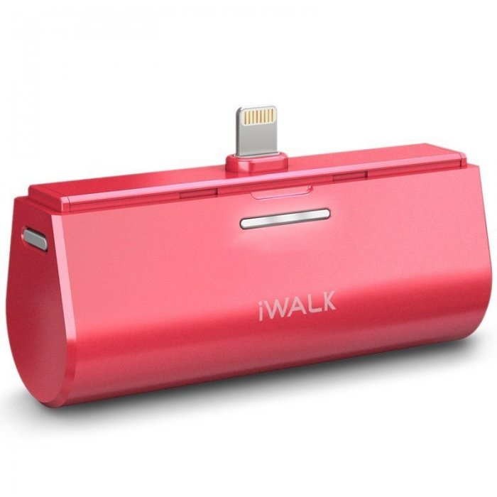 Внешний аккумулятор iWalk Link Me3000L розовый Внешний аккумулятор iWalk Link Me3000L розовый