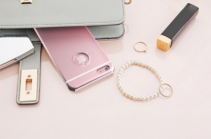 Чехол-накладка для Apple iPhone 6 - iBacks Armour Crystal Diamond Cartier розовый Чехол-накладка для Apple iPhone 6 - iBacks Armour Crystal Diamond Cartier розовый