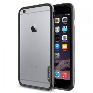 Чехол-бампер для iPhone 6 Plus/6S Plus - Spigen Case Neo Hybrid EX Series серый