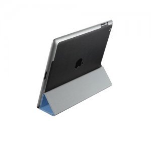 Наклейка для Apple iPad 4/3/2 - SGP Leather черная