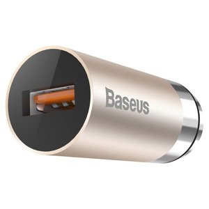 Автомобильное зарядное устройство Baseus CarQ Series QC3.0, 2.8 Amp, золотистый
