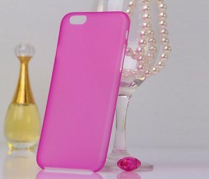 Чехол-накладка для Apple iPhone 6 Plus - Ultrathin Frosted розовый