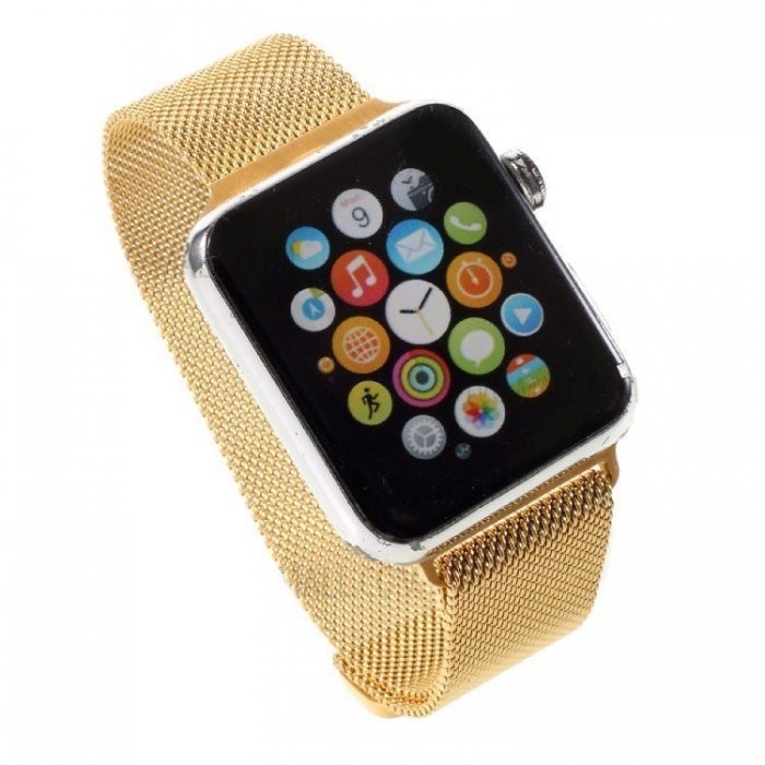 Ремешок Coteetci W6 золотой для Apple Watch 42/44 мм Ремешок Coteetci W6 золотой для Apple Watch 42/44 мм