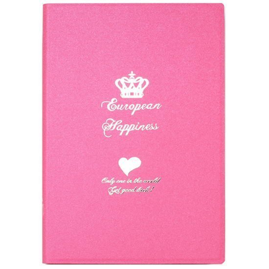 Чехол с рисунком iBacks Ultra-slim Crown розовый для iPad mini 2/3