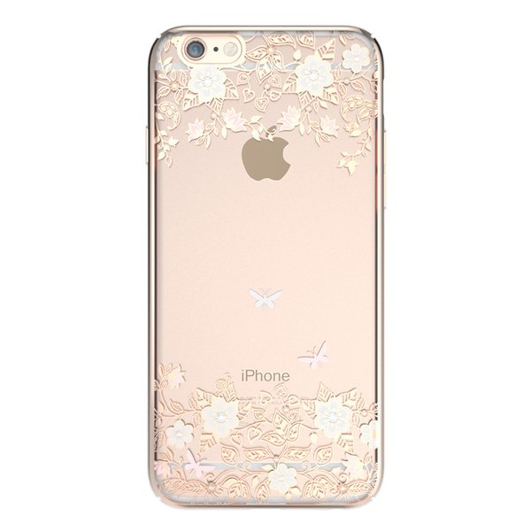 Чехол-накладка для Apple iPhone 6/6S - Kingxbar Dreamland Gold Lily