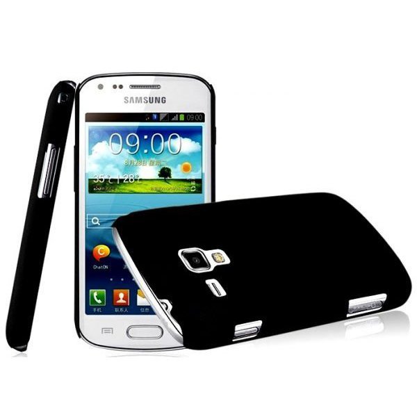 Чохол-накладка для Samsung Galaxy S Duos S7562 чорний