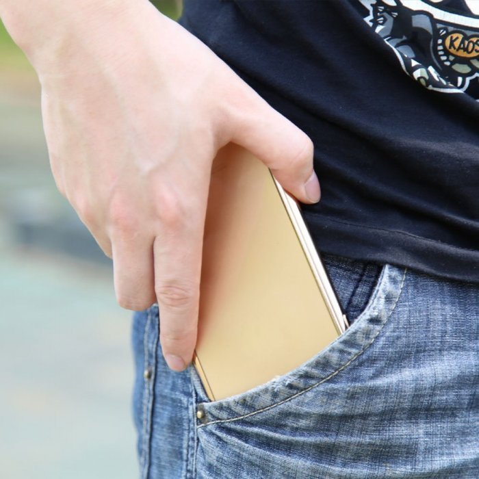 Чохол Baseus Shining золотий для iPhone 6 Plus/6S Plus