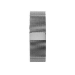 Ремешок для Apple Watch 42/44 мм - iBacks Milanese Stainlesse Steel серебристый