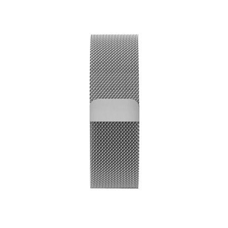 Ремешок iBacks Milanese Stainlesse Steel серебристый для Apple Watch 42/44/45/49 мм Ремешок iBacks Milanese Stainlesse Steel серебристый для Apple Watch 42/44/45/49 мм