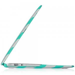 Чохол для Apple MacBook Air 13" - Kuzy Hard Case блакитний Chevron