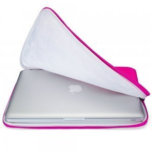 Чохол-кишеня для Apple MacBook Pro 15"/Pro Retina 15" - Runetz Soft Sleeve рожевий