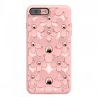 3D чехол SwitchEasy Fleur розовый для iPhone 8 Plus/7 Plus