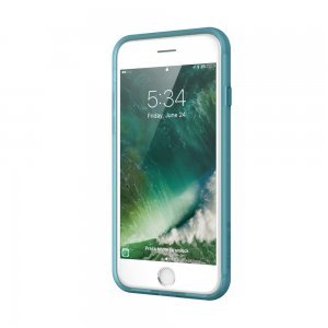Противоударный (TPU) чехол SwitchEasy Numbers голубой для iPhone 8/7/SE 2020