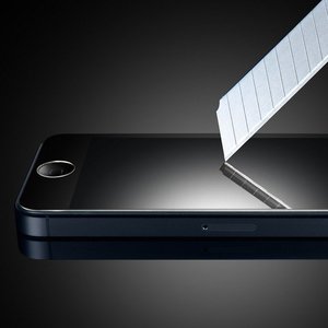 Защитное стекло для Apple iPhone 5/5S - SGP Tempered Glass Slim "Glas T" олеофобное