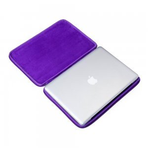 Чохол-кишеня для Apple MacBook Air 11"/MacBook 12" - Runetz Soft Sleeve фіолетовий