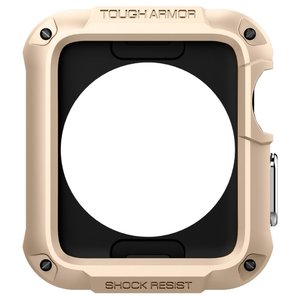 Чохол-накладка Spigen Tough Armor золотистий для Apple Watch 42mm