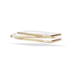 Чехол-бампер для Apple iPhone 6 - iBacks Diamond золотистый