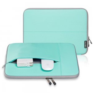 Чохол-карман для Apple MacBook Pro 15 "/ Pro Retina 15" - Runetz Neoprene Sleeve блакитний + сірий
