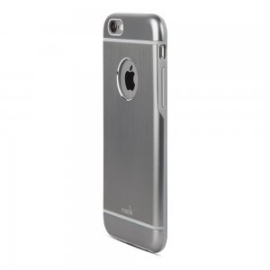 Чехол-накладка для Apple iPhone 6 - Moshi iGlaze Armour серый
