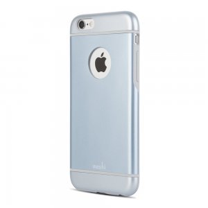 Чехол-накладка для Apple iPhone 6 - Moshi iGlaze голубой