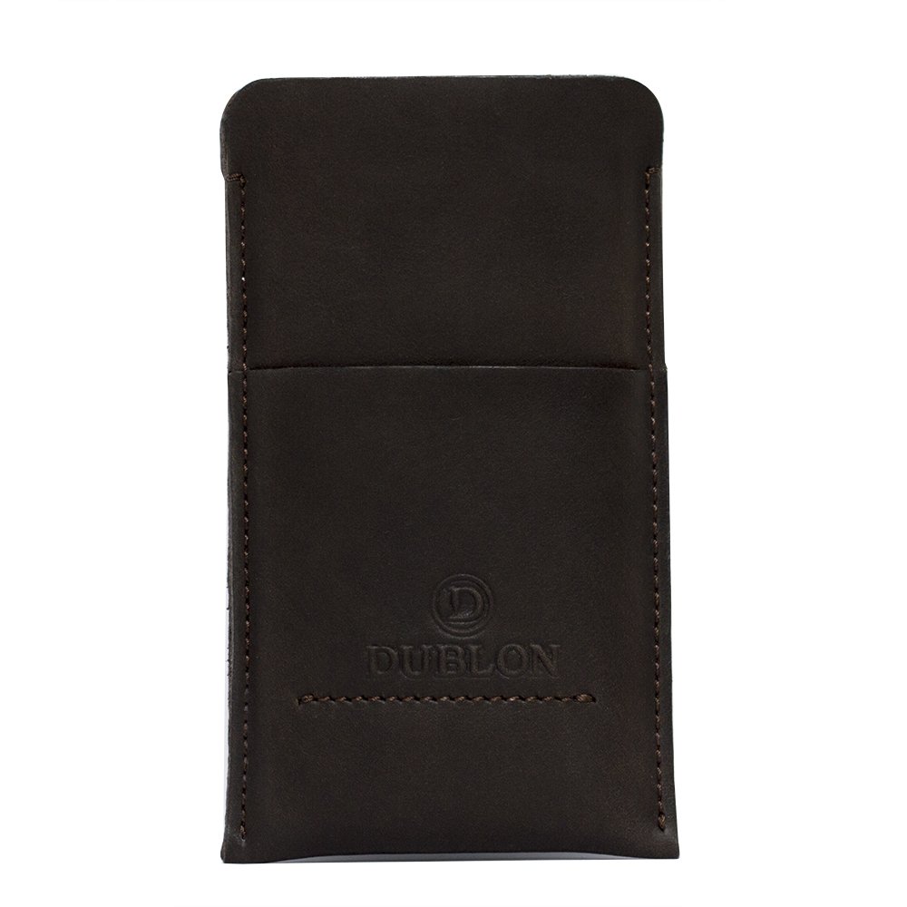 Чехол-карман Dublon Leatherworks Britain-2 коричневый для iPhone 6 Plus/6S Plus