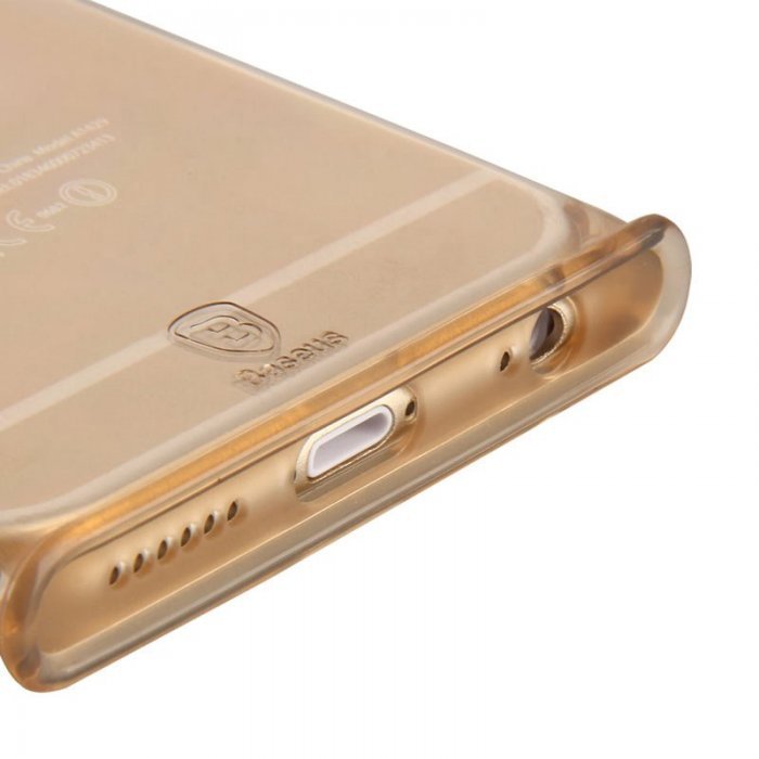 Чехол Baseus icondom золотой для iPhone 6/6S Чехол Baseus icondom золотой для iPhone 6/6S