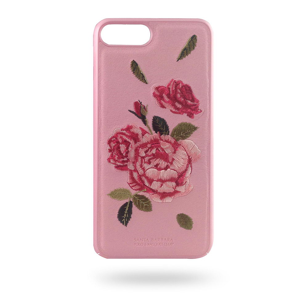 Шкіряний чохол Polo Hawaii рожевий для iPhone 8 Plus/7 Plus
