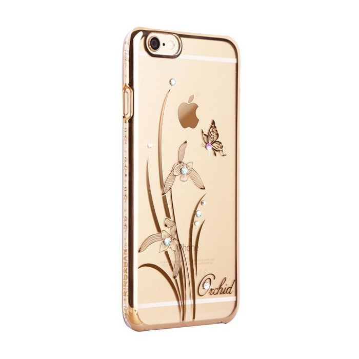 Чехол-накладка для Apple iPhone 6/6S - Kingxbar Foliflora Orchid Чехол-накладка для Apple iPhone 6/6S - Kingxbar Foliflora Orchid