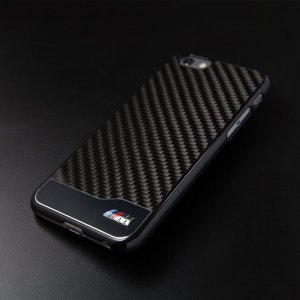 Чехол-накладка для Apple iPhone 6/6S - BMW M Carbon черный