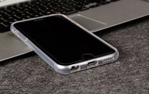 Светящийся чехол Plusme Fashion Lightning Flash Череп, прозрачный для iPhone 6/6S