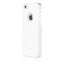 Чехол-накладка для Apple iPhone 5S/5 - Moshi iGlaze белый