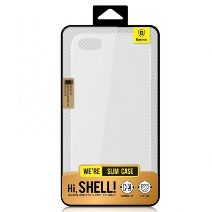 Чехол Baseus Slim белый для iPhone 5/5S/SE Чехол Baseus Slim белый для iPhone 5/5S/SE