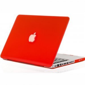 Чохол для Apple MacBook Pro 13" - Kuzy Rubberized Hard Case червоний