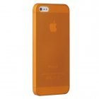 Полупрозрачный чехол Ozaki O!coat 0.3 Jelly оранжевый для Apple iPhone 5/5S/SE