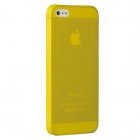 Чехол-накладка для Apple iPhone 5S/5 - Ozaki O!coat 0.3 Jelly желтый