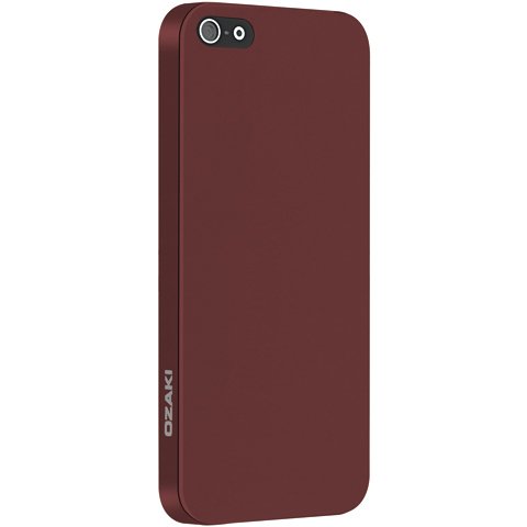 Чехол-накладка для Apple iPhone 5S/5 - Ozaki O!coat 0.3 Solid красный