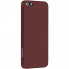 Чехол-накладка для Apple iPhone 5S/5 - Ozaki O!coat 0.3 Solid красный