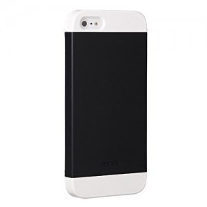 Пластиковый чехол Ozaki O!coat Wardrobe+ белый + чёрный для iPhone 5/5S/SE