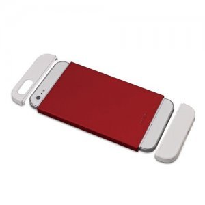 Пластиковый чехол Ozaki O!coat Wardrobe+ красный для iPhone 5/5S/SE