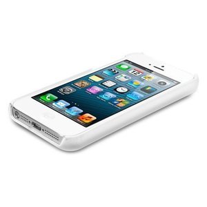 Чехол-накладка для Apple iPhone 5S/5 - SGP Genuine Leather Grip белый