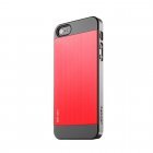 Чехол-накладка для Apple iPhone 5S/5 - SGP Saturn красный + чёрный
