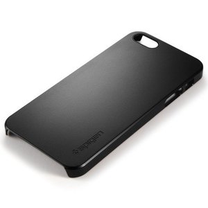 Чехол-накладка для Apple iPhone 5S/5 - SGP Ultra Thin Air чёрный