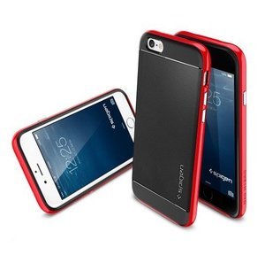 Чехол-накладка для Apple iPhone 6 - SGP Neo Hybrid красный